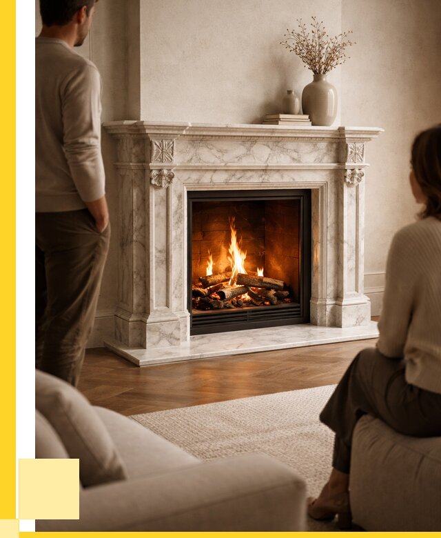 Мраморные камины под ключ в Тулуне от 269750 р. | ЭриданТлн