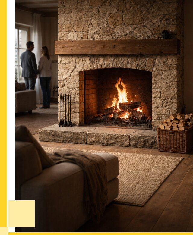 Открытые камины под ключ в Тулуне от 161850 р. ЭриданТлн