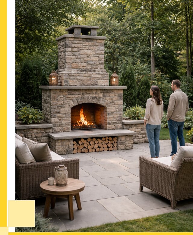 Уличные камины из кирпича в Тулуне от 161850 р. | ЭриданТлн