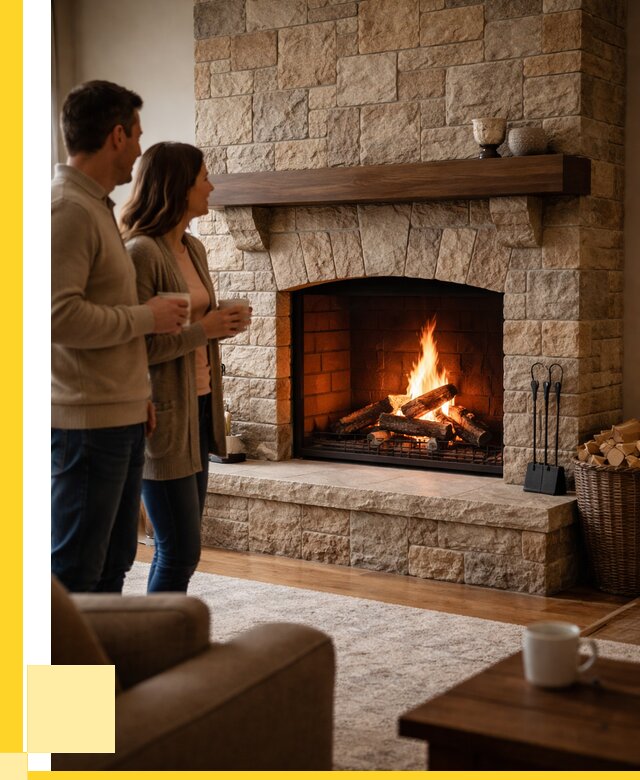 Каменные камины на заказ в Тулуне от 194220 р. | ЭриданТлн