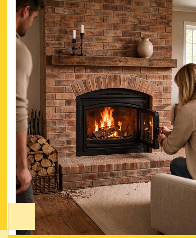 Кирпичные камины под ключ в Тулуне от 161850 р. | ЭриданТлн