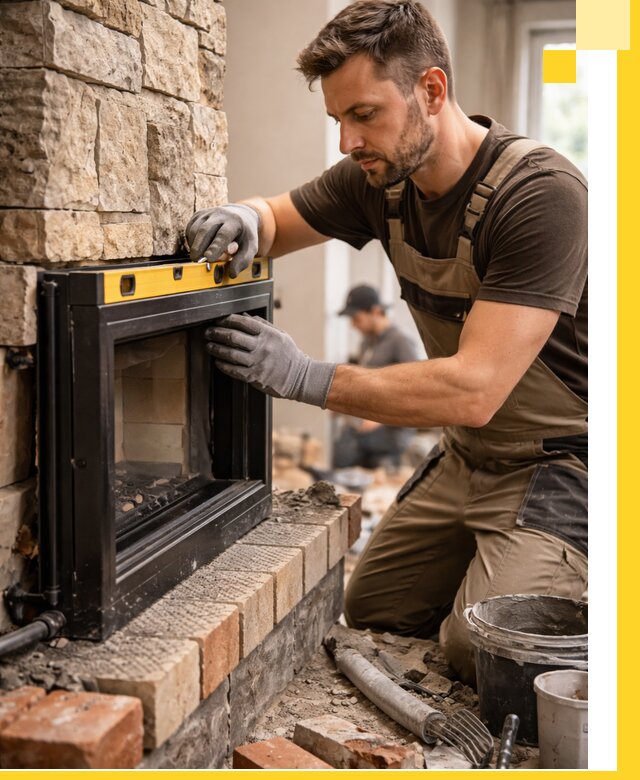 Дровяные камины под ключ в Тулуне: монтаж, обустройство