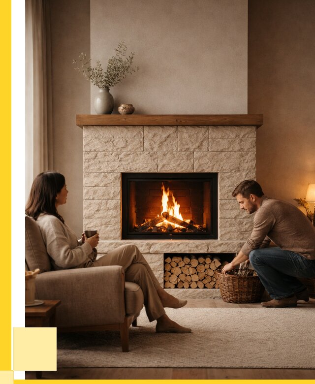 Камины для дома в Тулуне под ключ от 161850 р. | ЭриданТлн