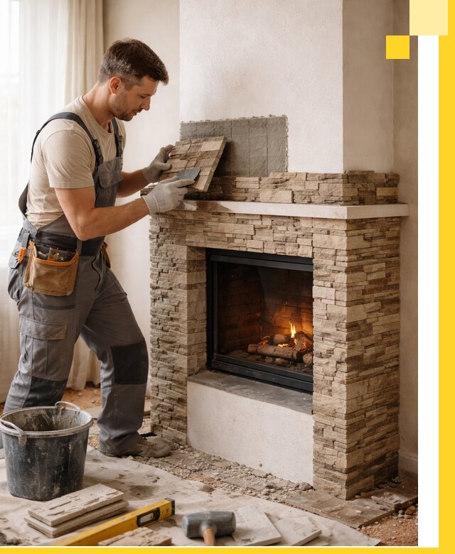 Изготовление и монтаж каминов для дома под ключ в Тулуне