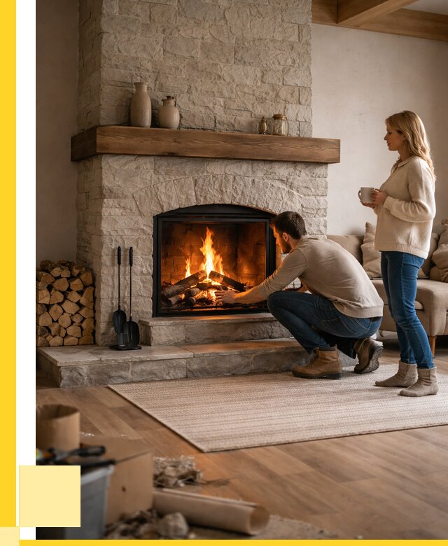 Камины для загородного дома в Тулуне от 377650 р., ЭриданТлн