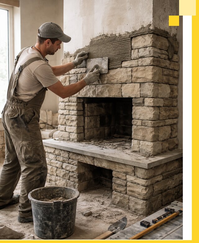 Строительство каминов под ключ в Тулуне от проектирования до монтажа