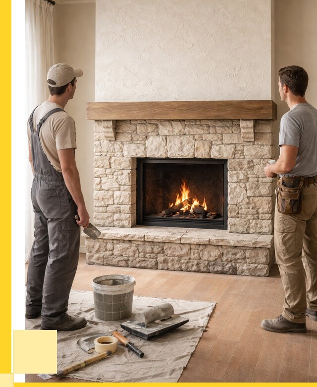 Отделка каминов в Тулуне от 7014 р. под ключ | ЭриданТлн