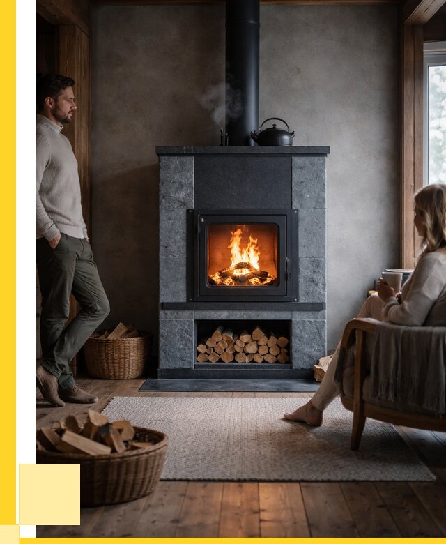 Каминопечи из кирпича в Тулуне под ключ от 129480 р., ЭриданТлн