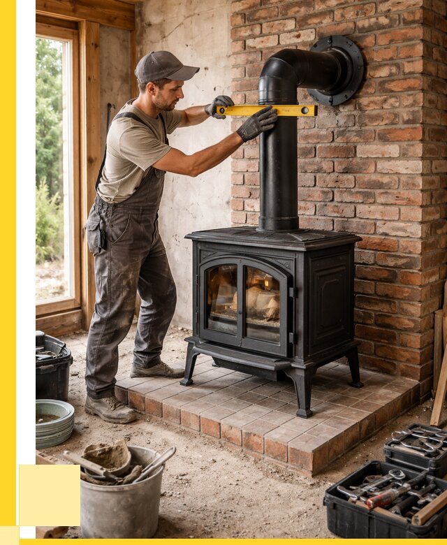 Монтаж печей установка банной печи в Тулуне от 16185 р. | ЭриданТлн