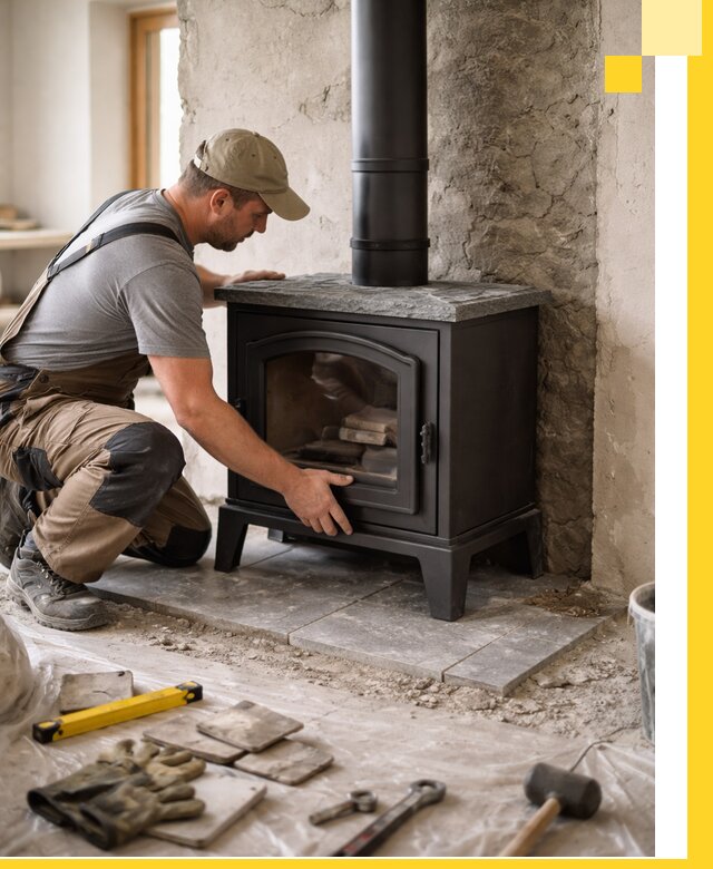 Профессиональный монтаж печей и каминов в Тулуне под ключ