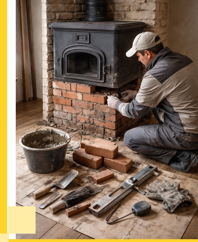 Ремонт печей в Тулуне от 12948 р., услуги печника ЭриданТлн