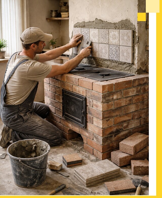 Печи с плитой на заказ монтаж гарантия и сервис в Тулуне