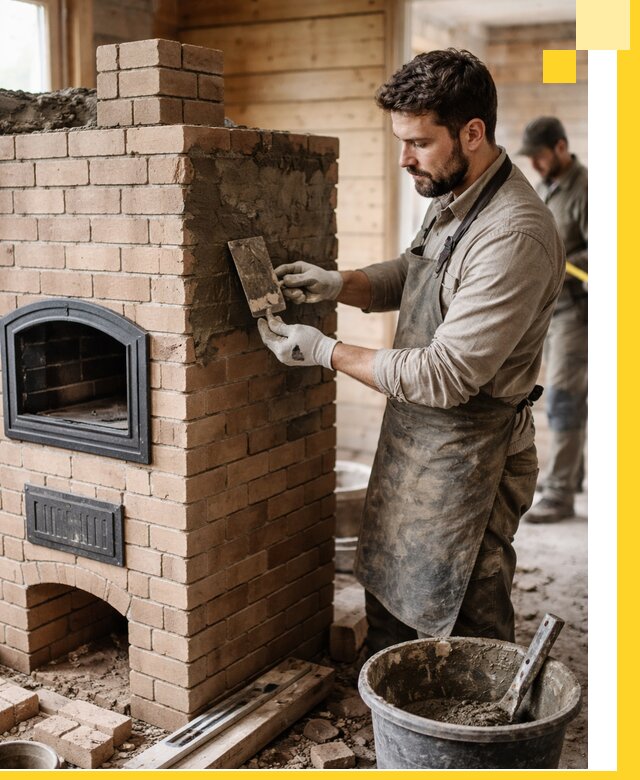 Изготовление и установка печей-шведок под ключ в Тулуне