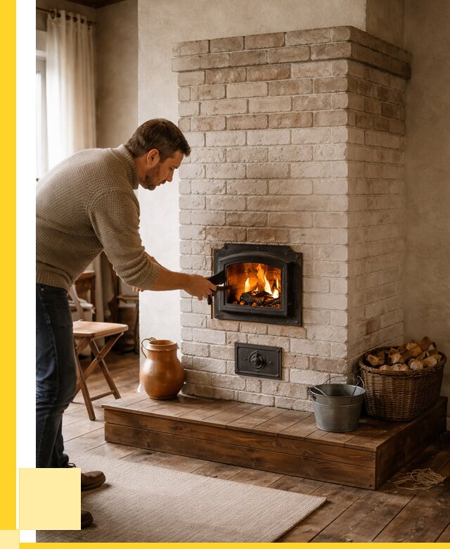 Печь голландка из кирпича в Тулуне от 91715 р. | ЭриданТлн