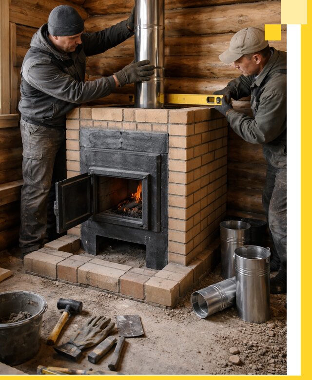 Проектирование, изготовление и установка банных печей в Тулуне