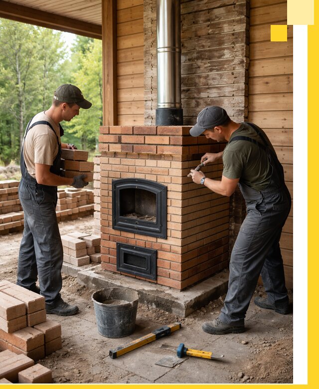 Производство и установка дачных печей под ключ в Тулуне
