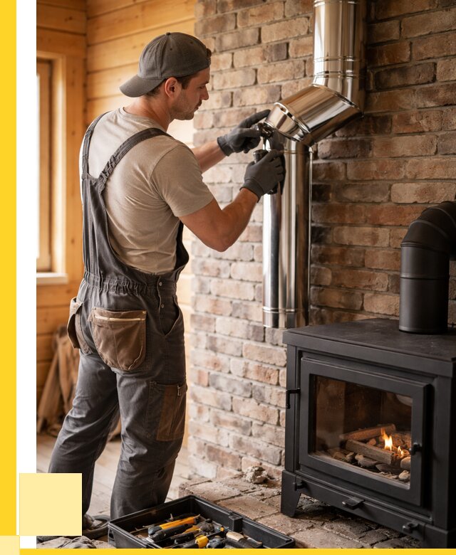 Монтаж дымоходов для печей в Тулуне от 8093 р. | ЭриданТлн
