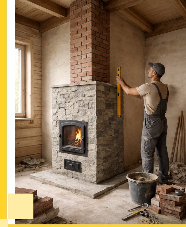 Печи и дымоходы под ключ в Тулуне от 48555 р., ЭриданТлн