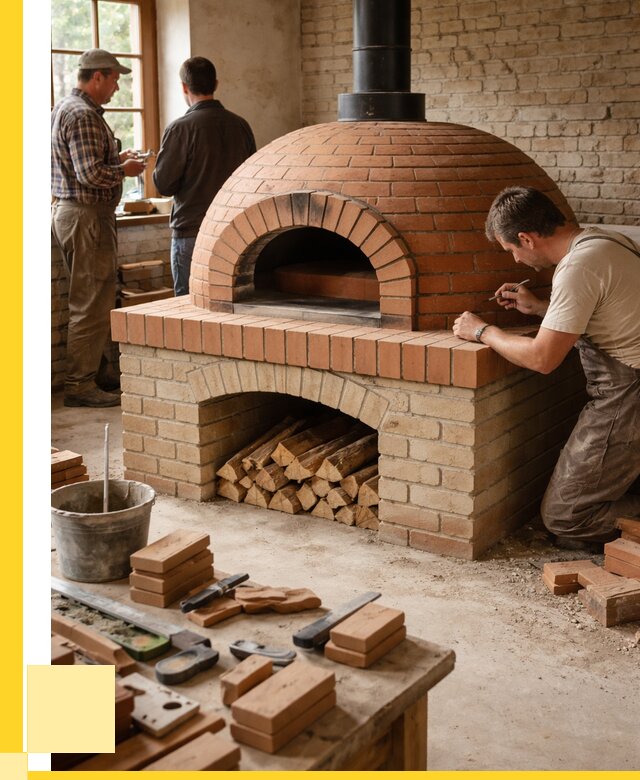 Помпейская печь дровяная для пиццы в Тулуне | ЭриданТлн от 215800 р.