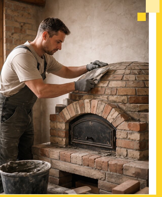 Изготовление и монтаж помпейских печей на заказ в Тулуне