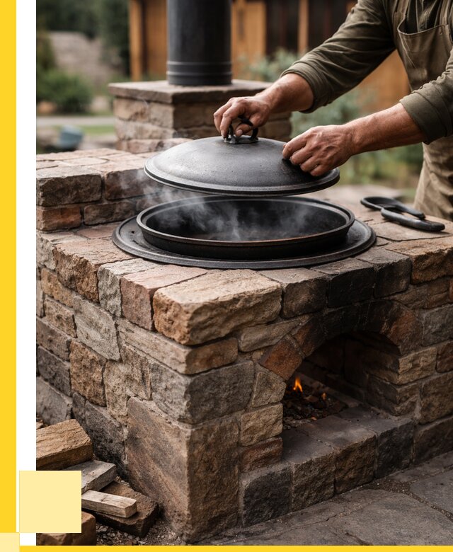 Печи для казана в Тулуне по цене от 19422 р. | ЭриданТлн