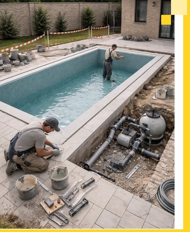 Строительство бассейнов под ключ в Тулуне: проекты и монтаж