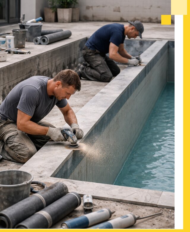 Профессиональный ремонт бассейнов под ключ в Тулуне