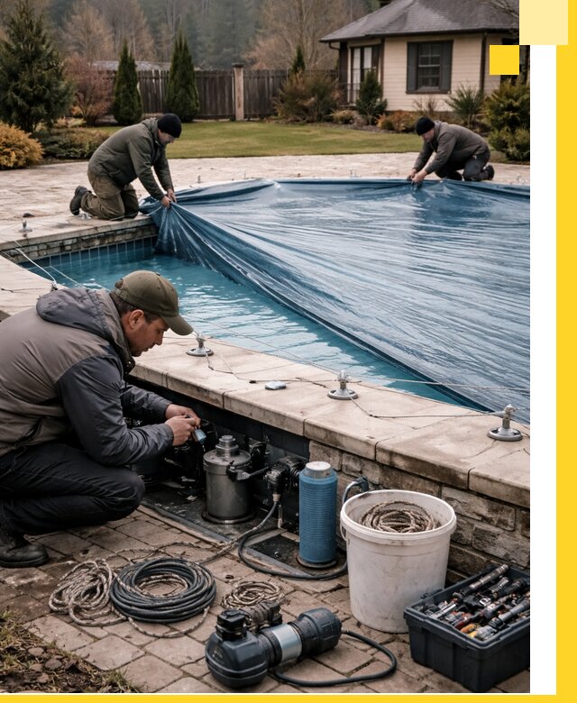 Консервация бассейнов в Тулуне: подготовка к длительному хранению