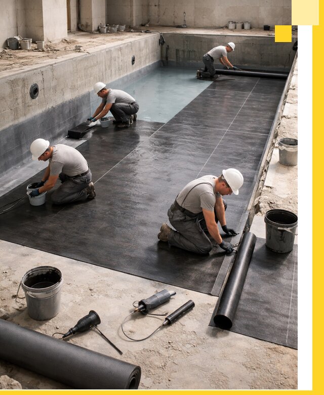 Профессиональная гидроизоляция бассейнов и чаш в Тулуне под ключ