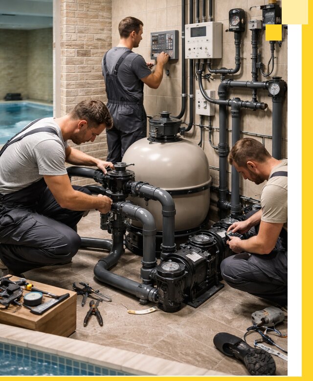 Комплексное оборудование для бассейнов под ключ в Тулуне