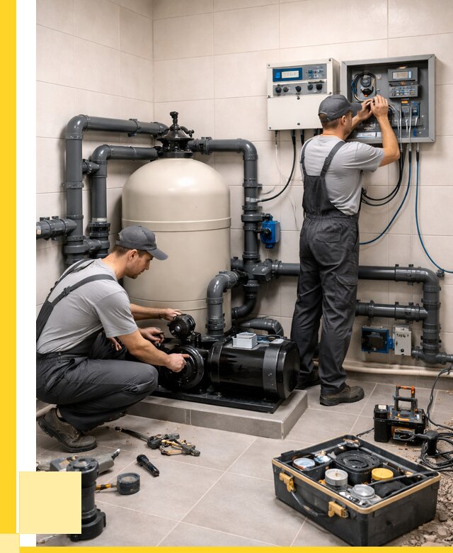 Монтаж оборудования для бассейнов в Тулуне от 43160 р. | ЭриданТлн