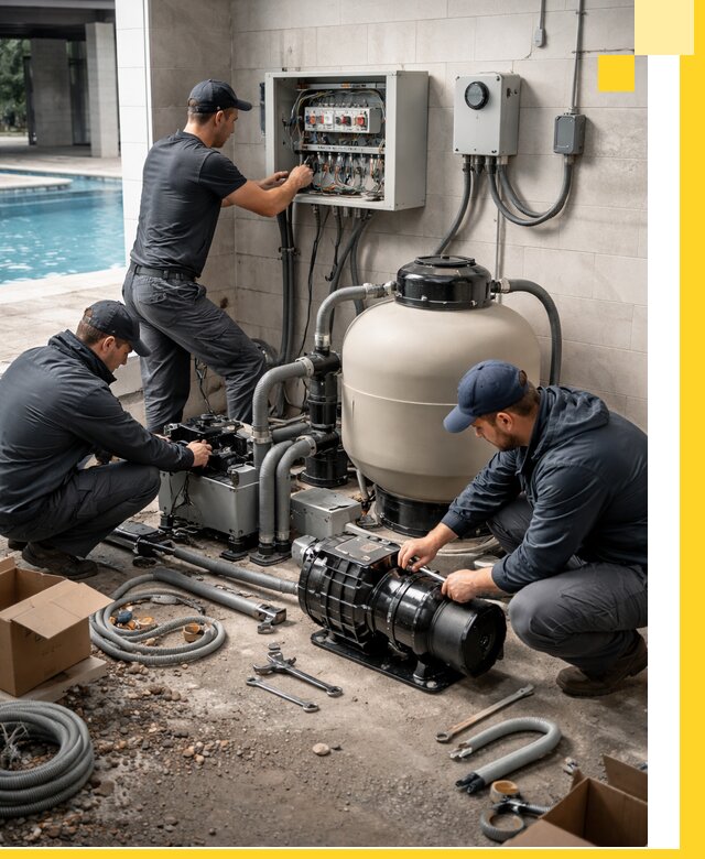 Профессиональный монтаж оборудования для бассейнов в Тулуне