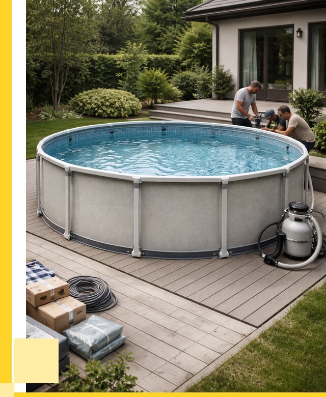 Купить каркасные бассейны в Тулуне от 48555 р. | ЭриданТлн