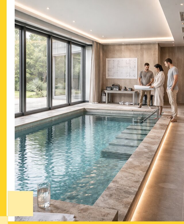 Закрытые бассейны под ключ в Тулуне от 2697500 р. | ЭриданТлн