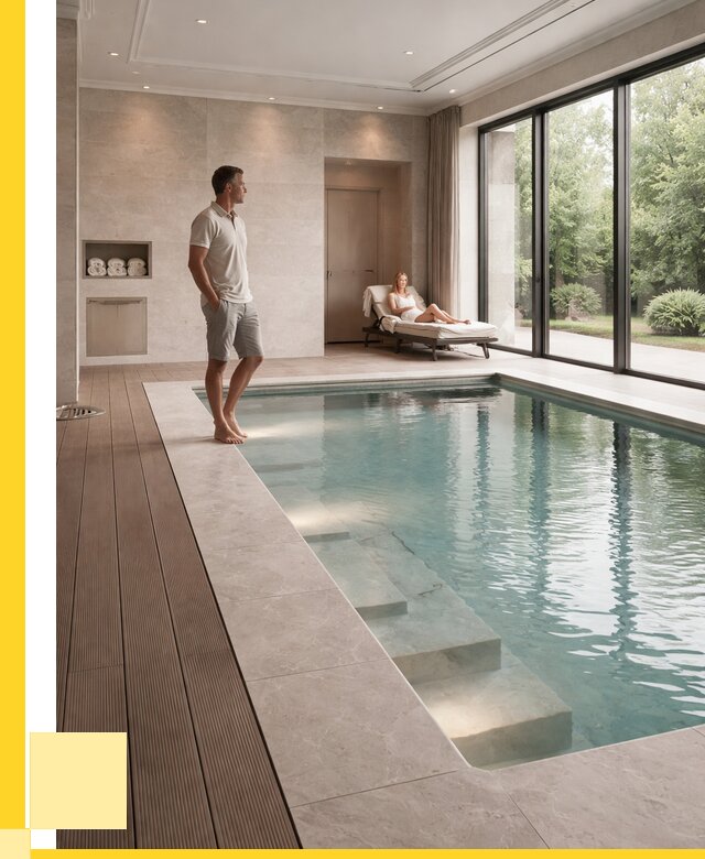 Бассейны в коттедже под ключ в Тулуне от 1294800 р. | ЭриданТлн