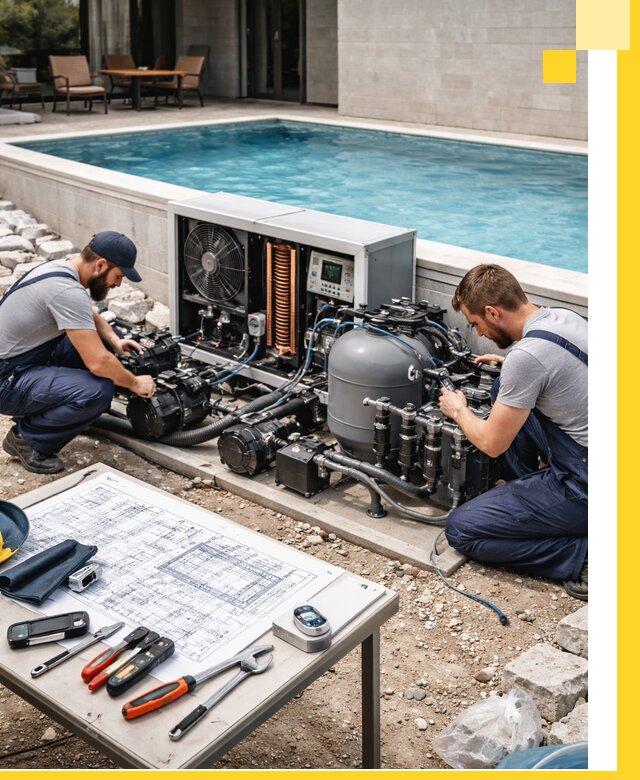 Проектирование и монтаж бассейнов с подогревом в Тулуне