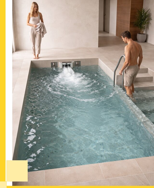 Бассейн с противотоком в Тулуне от 269750 р. | ЭриданТлн