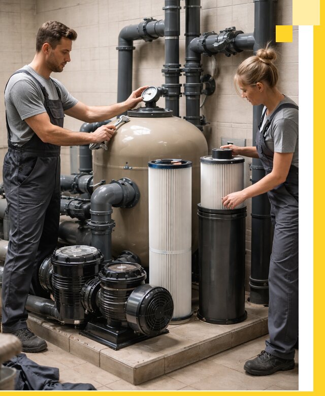 Фильтры и системы фильтрации для бассейнов в Тулуне