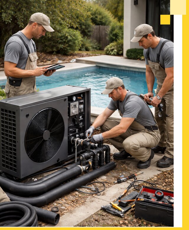 Проектирование и установка тепловых насосов для бассейнов в Тулуне