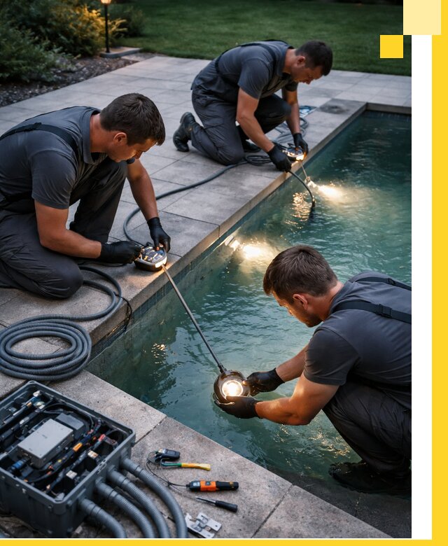 Профессиональное освещение бассейнов в Тулуне: дизайн и монтаж