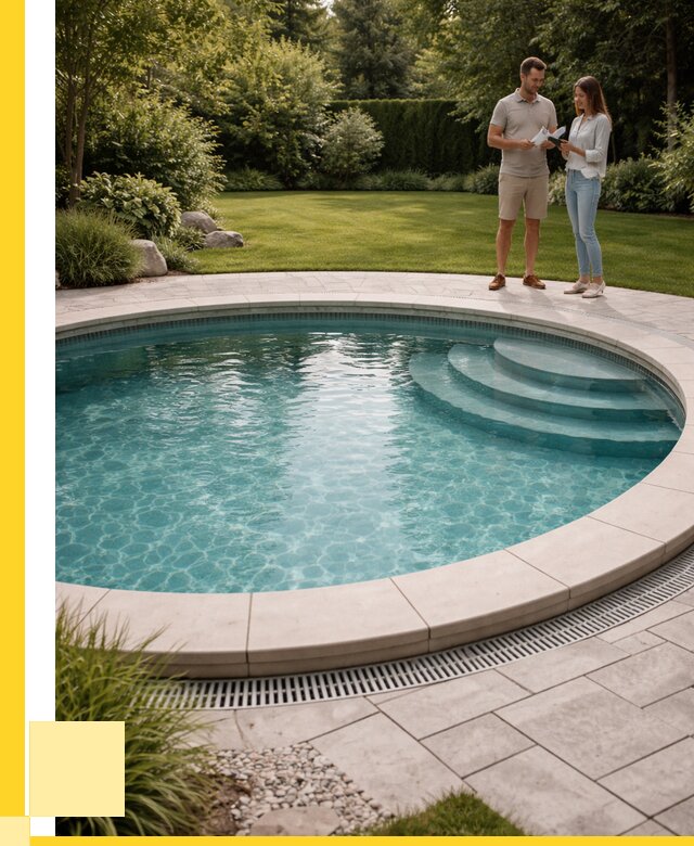 Круглые каркасные бассейны купить в Тулуне от 269750 р. | ЭриданТлн