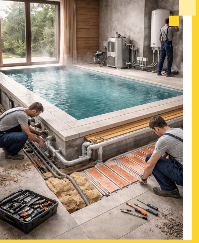 Проектирование и строительство тёплых бассейнов в Тулуне