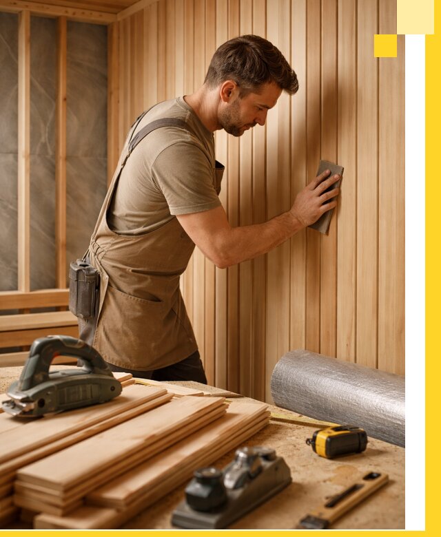 Профессиональная отделка саун и парных под ключ в Тулуне