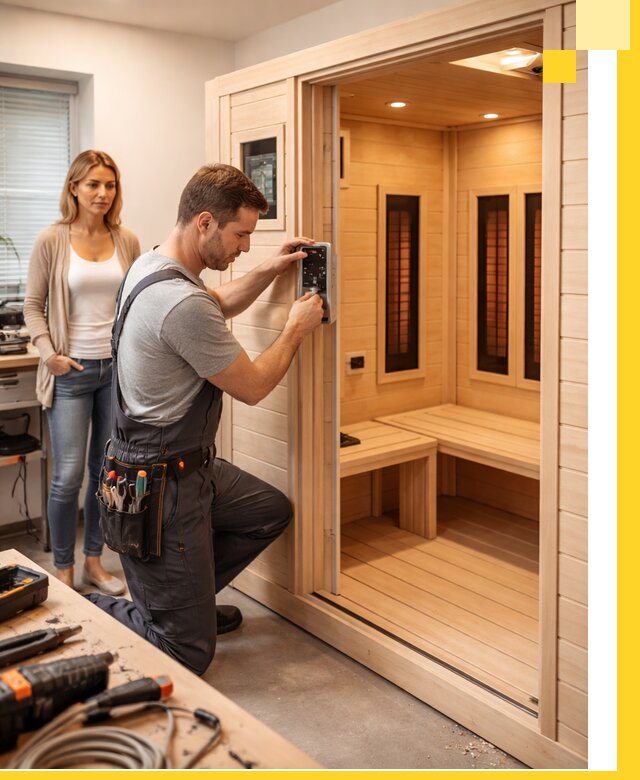 Инфракрасные сауны под ключ в Тулуне продажа и установка