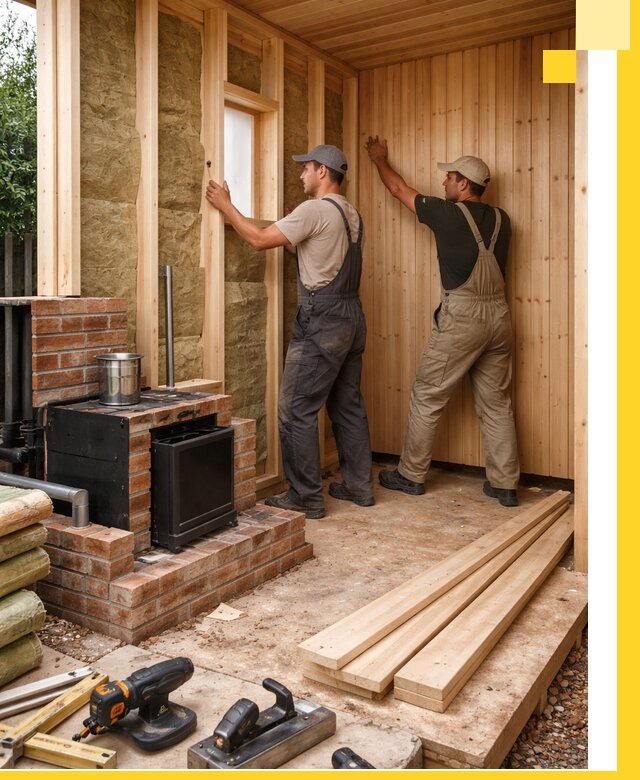 Строительство и установка дачных саун под ключ в Тулуне