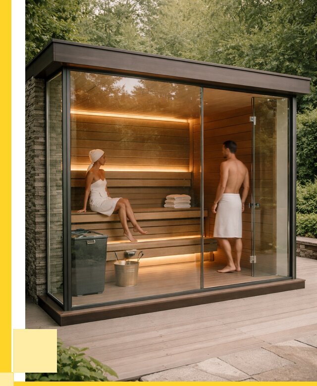 Сауна стеклянная и двери для сауны в Тулуне от 269750 р. | ЭриданТлн