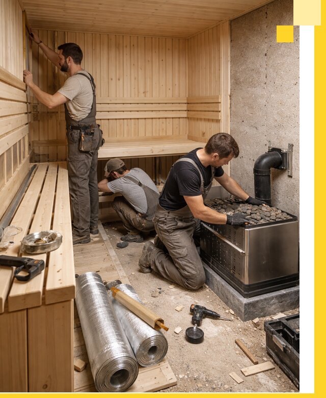 Индивидуальные сауны на заказ в Тулуне под ключ, проект и монтаж