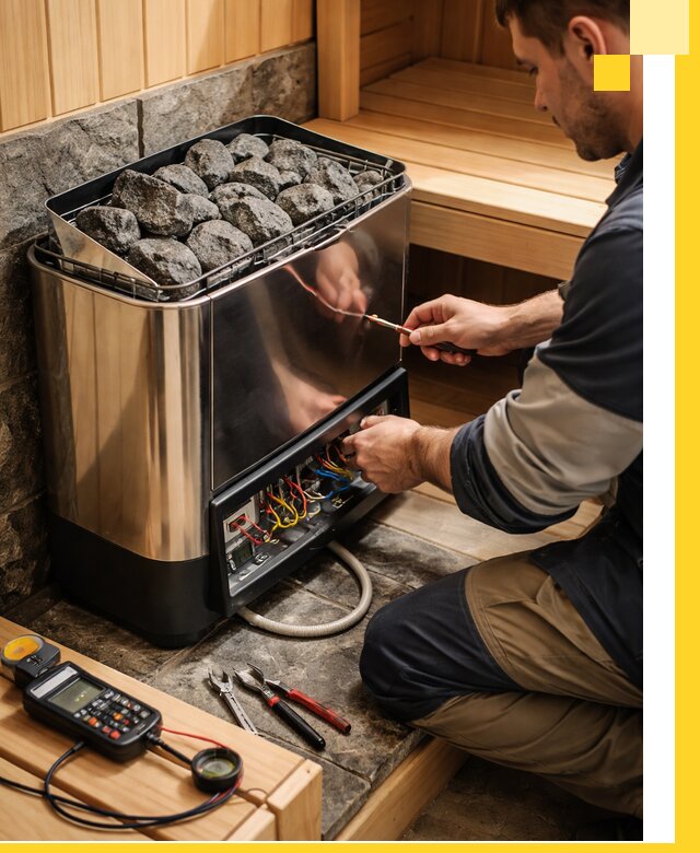 Продажа и установка электрокаменок для саун в Тулуне