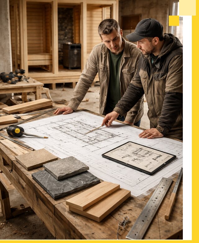 Проекты бань под ключ и планы строительства в Тулуне