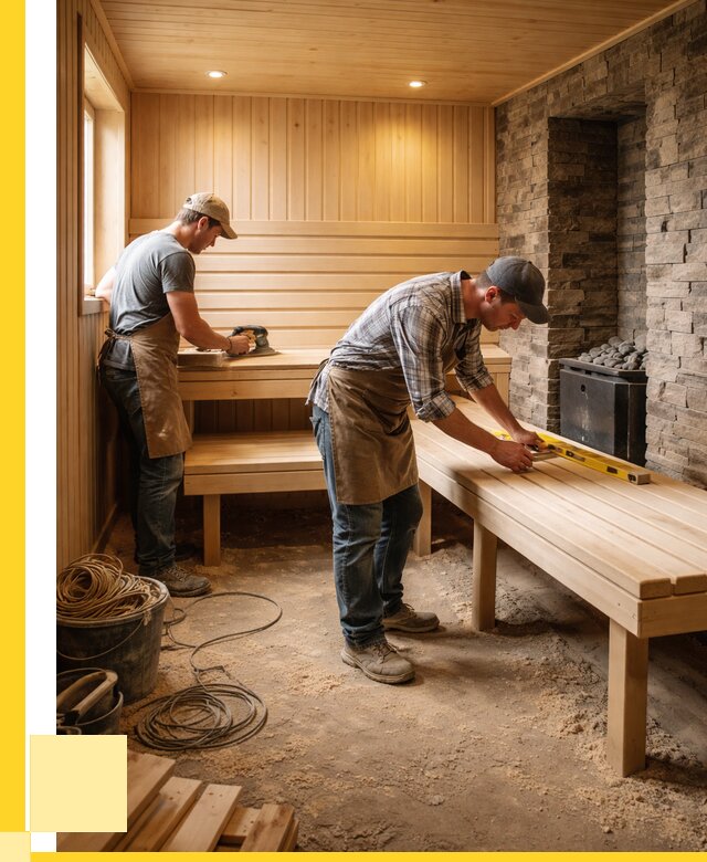 Отделка бани в Тулуне: внутренняя отделка от 3237 р. | ЭриданТлн